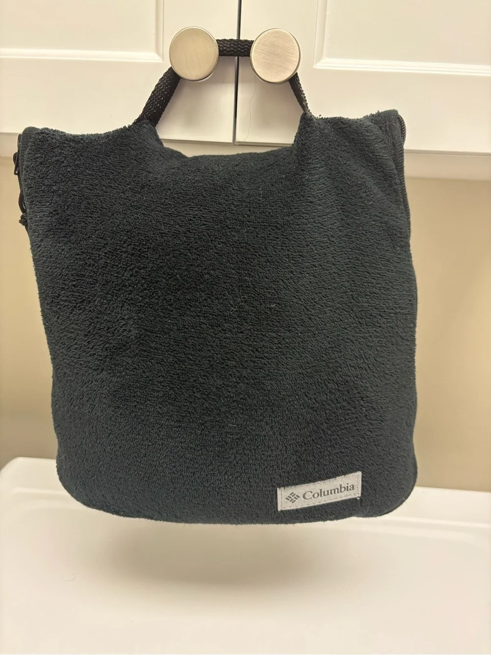 Columbia Black Fleece Blanket